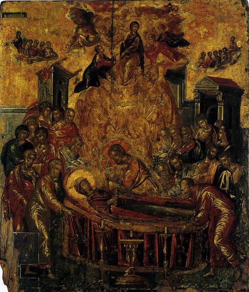 The Dormition of the Virgin before 1567